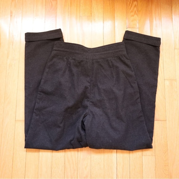 URBAN Outfitters Pleated Front High Wasted Charcoal Grey Trouser Pants Womens 4 - Picture 11 of 13